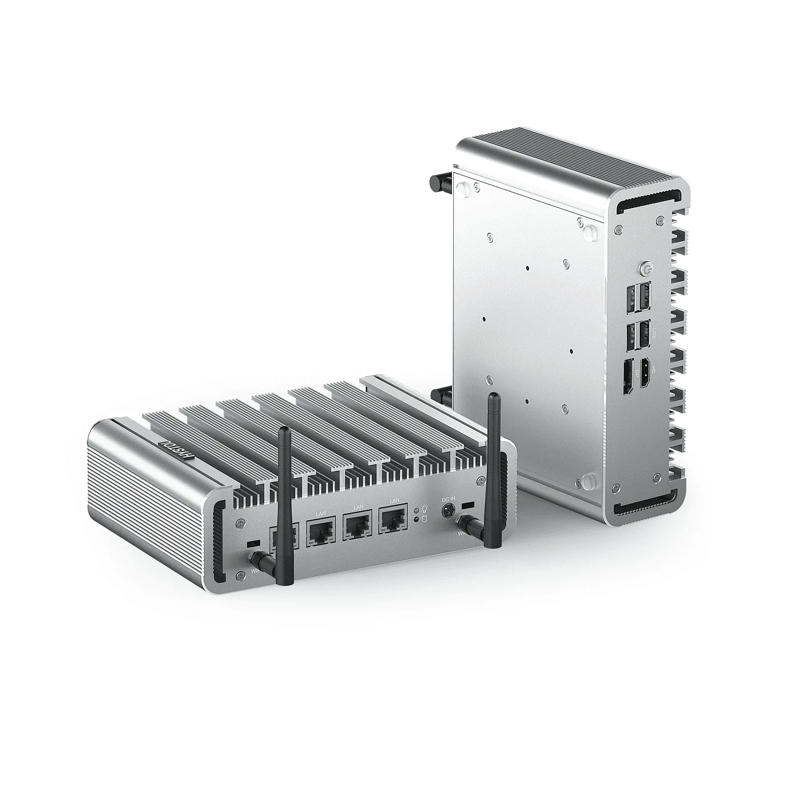 Industrial Mini PC Alder Lake N100 4 LAN PfSense Firewall Industrial Mini PC Alder Lake N100 4 LAN PfSense Firewall